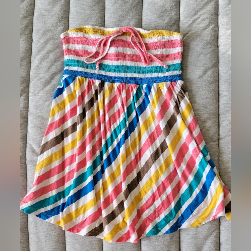 Strapless top